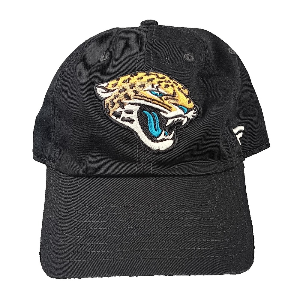 Jacksonville Jaguars Cap Mens Black Logo Football NFL Adult Hat Adjustable